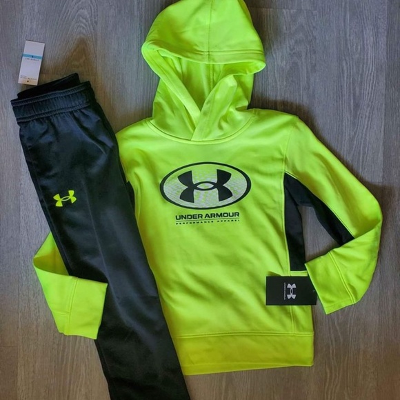 Boys Under Armour Hoodie/Jogger Set Size 5